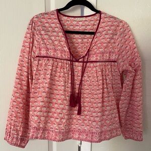 Marea by Liz Joy Pink Floral Top